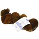 Lana Grossa COOL WOOL Big Hand-dyed | 203-marrone scuro/grigio marrone/giallo/arancio/umero/torrone