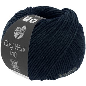 Lana Grossa COOL WOOL Big Mélange (We Care) | 1630-blu nero puntinato