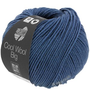 Lana Grossa COOL WOOL Big Mélange (We Care) | 1655-blu scuro puntinato