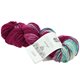 Lana Grossa COOL WOOL Hand-dyed | 109-blu turchese/viola rosso/ecru/ottanio