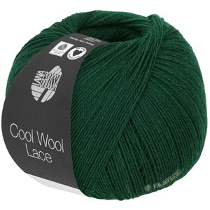 Lana Grossa COOL WOOL Lace | 42-verde scuro