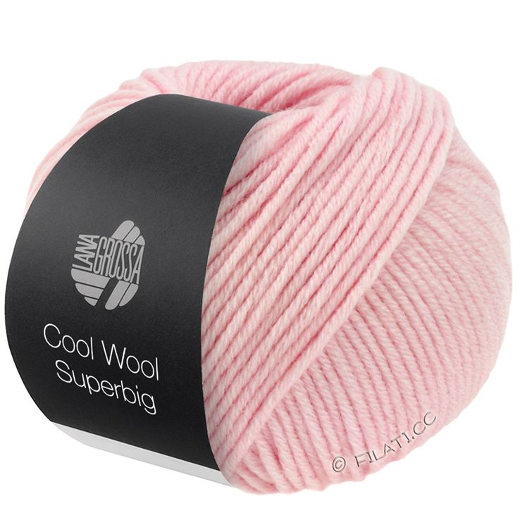 Lana Grossa COOL WOOL Superbig | 01-rosa