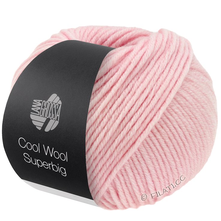 Lana Grossa COOL WOOL Superbig | 01-rosa