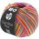 Lana Grossa COOL WOOL Print | 703-porpora/verde/lampone/arancio/giallo/blu