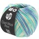 Lana Grossa COOL WOOL Print | 728-azzurro/turchese chiaro/ecru