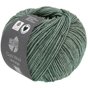 Lana Grossa COOL WOOL Vintage | 7368-grigio verde