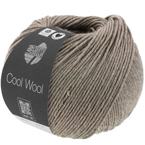 Lana Grossa COOL WOOL Mélange (We Care) | 1421-grigio marrone puntinato