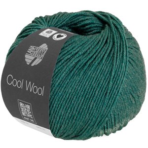 Lana Grossa COOL WOOL Mélange (We Care) | 1425-verde scuro puntinato