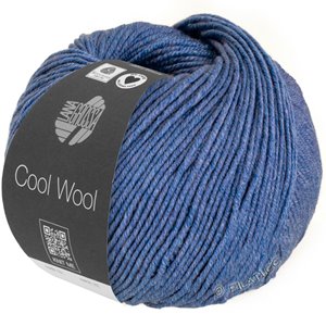 Lana Grossa COOL WOOL Mélange (We Care) | 1427-blu puntinato