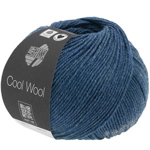 Lana Grossa COOL WOOL Mélange (We Care) | 1490-blu scuro puntinato