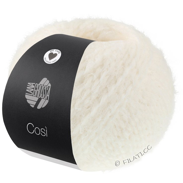 Lana Grossa COSÌ | 01-bianco