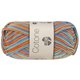 Lana Grossa COTONE Print/Spray/Mouliné | 370-mandarino/beige grigio/verde menta/turchese