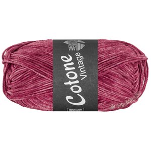 Lana Grossa COTONE Vintage | 264-fucsia/rosa vivo/rosa puntinato