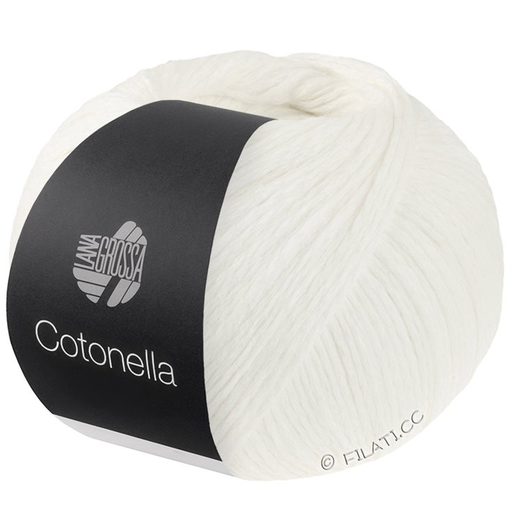 Lana Grossa COTONELLA 50g | 201-bianco