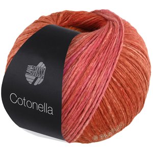 Lana Grossa COTONELLA | 04-rosso vino/arancio/rosso/rosso fuoco/terracotta/rosso mattone/rosa vivo/porpora