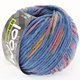 Lana Grossa COTTON MIX 80 Print (McWool) | 751-blu/porpora/arancio