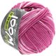 Lana Grossa COTTON MIX 80 Print (McWool) | 903-rosa vivo/rosa/grigio chiaro/natura