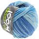 Lana Grossa COTTON MIX 80 Print (McWool) | 904-jeans/blu medio/blu chiaro/blu delicata