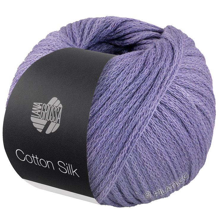 Lana Grossa COTTON SILK | 01-blu viola