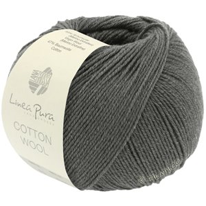 Lana Grossa COTTON WOOL (Linea Pura) | 07-grigio scuro