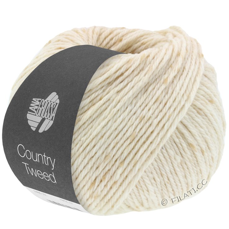 Lana Grossa COUNTRY TWEED | 01-natura puntinato