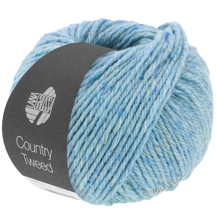 Lana Grossa COUNTRY TWEED | 13-blu puntinato