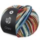 Lana Grossa CRAZY | 02-verde reseda/verde foresta/pesca/beige chiaro/blu scuro