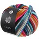 Lana Grossa CRAZY | 04-rosa vivo/viola scuro/blu chiaro/blu/ambra/antracite