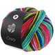 Lana Grossa CRAZY | 06-turchese /neon verde/blu azzurro/azalea