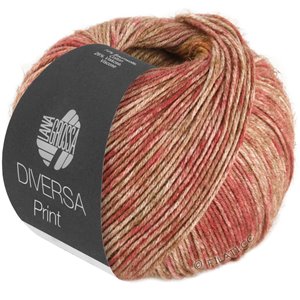 Lana Grossa DIVERSA PRINT | 101-terracotta/ocra/cammello/rosso mattone/taupe