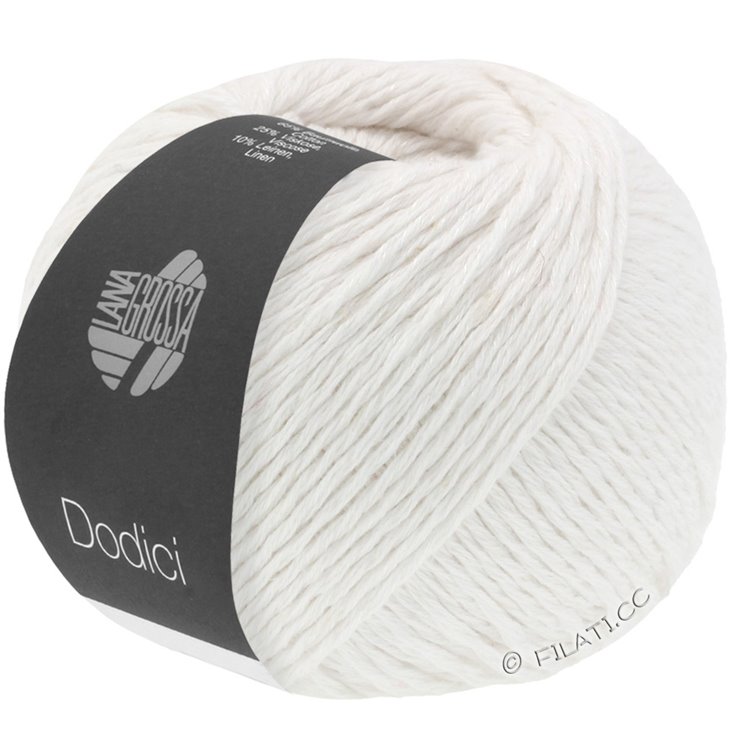 Lana Grossa DODICI | 01-bianco