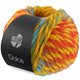 Lana Grossa DOLCE | 10-giallo/ottanio chiaro/Arancio ruggine/giallo senape