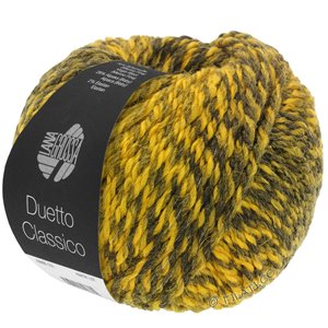 Lana Grossa DUETTO CLASSICO | 01-giallo senape/oliva grigio/oliva nero