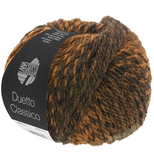 Lana Grossa DUETTO CLASSICO | 02-torrone/grigio marrone/marrone nero