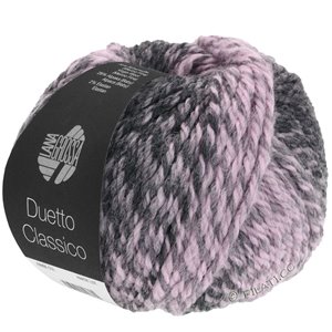 Lana Grossa DUETTO CLASSICO | 05-rosa/grigio/antracite