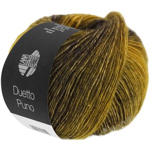 Lana Grossa DUETTO PUNO | 101-giallo senape/oliva grigio/oliva nero