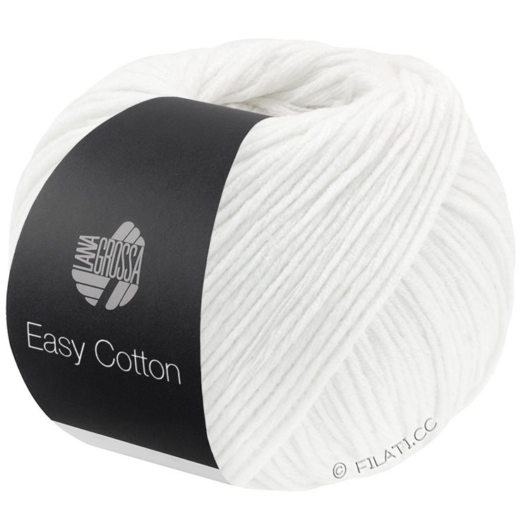 Lana Grossa EASY COTTON | 01-bianco