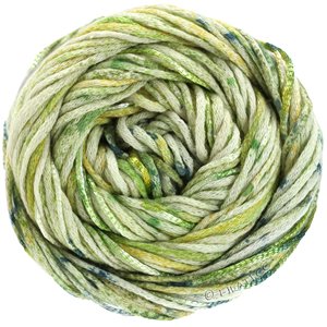 Lana Grossa ECCO Print | 103-verde delicata/verde chiaro/verde giallo/verde muschio/arancio chiaro