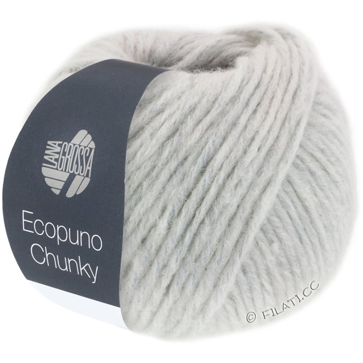 Lana Grossa ECOPUNO Chunky | 112-grigio argento