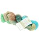 Lana Grossa ECOPUNO Hand-dyed | 509-lago verde/menta/beige/ecru/marrone/verde grigio/turchese