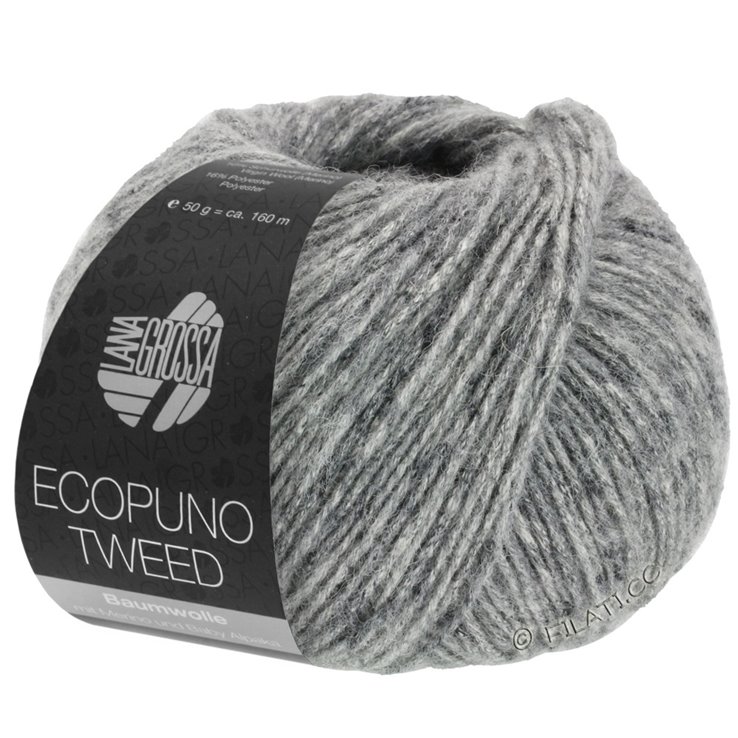 Lana Grossa ECOPUNO Tweed | 313-grigio puntinato