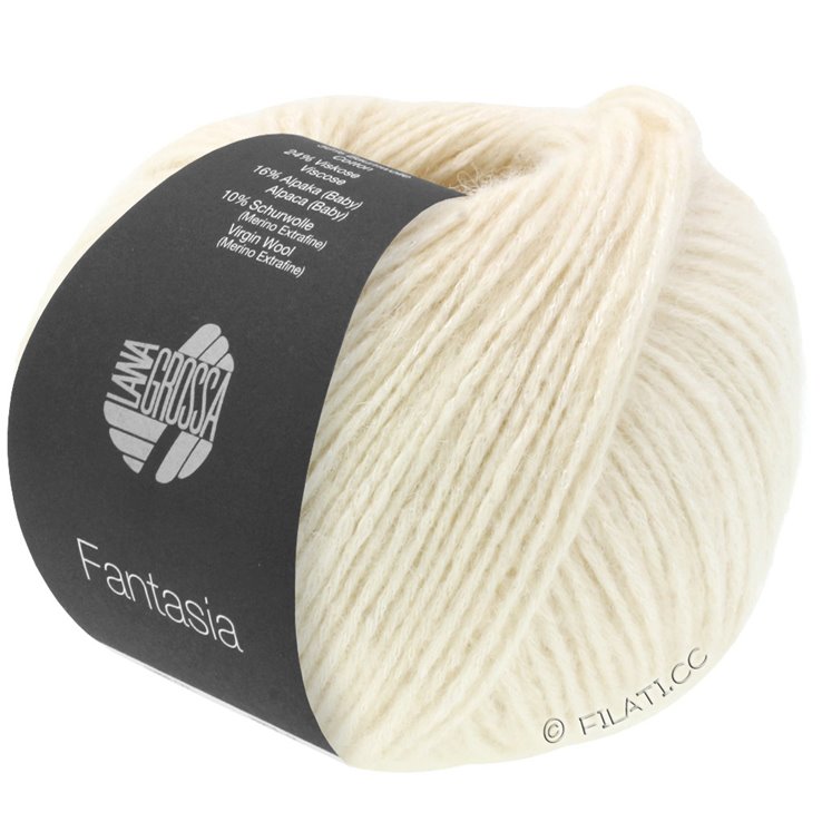 Lana Grossa FANTASIA | 01-ecru