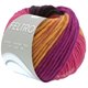 Lana Grossa FELTRO Arco | 442-rosa vivo/giallo dorato/ciclamino/arancio/marrone nero