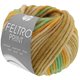 Lana Grossa FELTRO Print | 1312-beige verde/smeraldo/giallo dorato