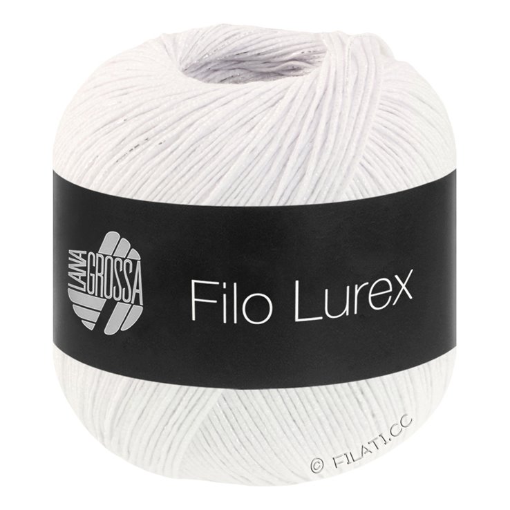 Lana Grossa FILO LUREX | 01-bianco