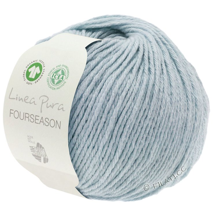 Lana Grossa FOURSEASON (Linea Pura) | 01-blu chiaro