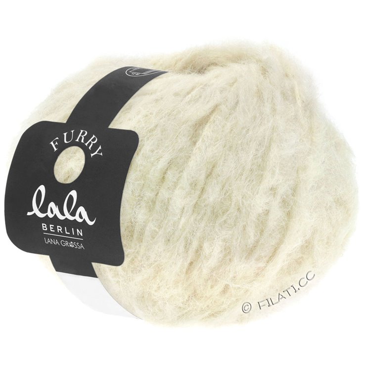 Lana Grossa FURRY (lala BERLIN) | 01-ecru