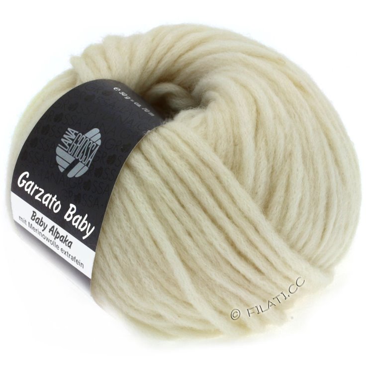 Lana Grossa GARZATO Baby | 01-ecru