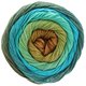 Lana Grossa GOMITOLO ALOHA | 313-marrone cannella/cachi/verde turchese/blu turchese/azzurro/ottanio