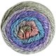 Lana Grossa GOMITOLO COLLINA | 1022-grigio chiaro/porpora grigio/viola/turchese /rosa